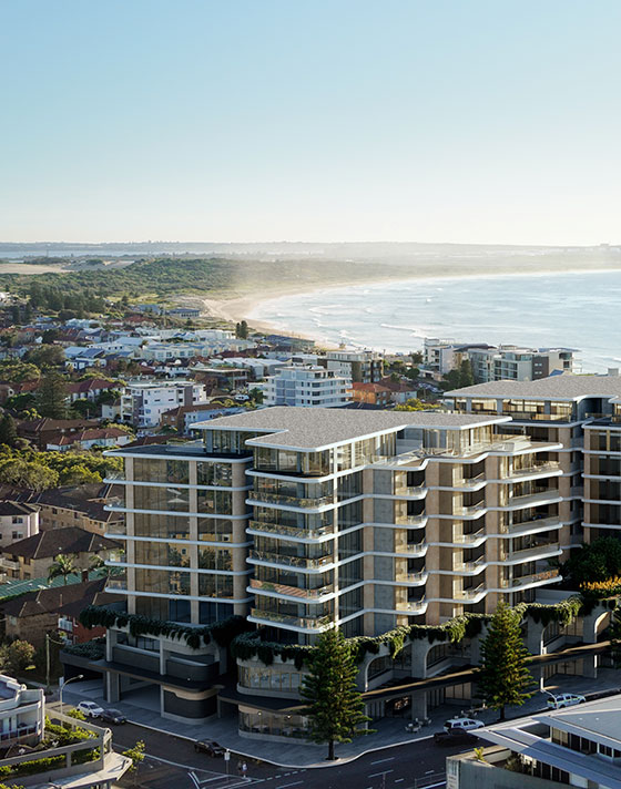 Vue Cronulla Aerial